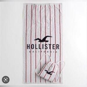 Hollister packable beach towel